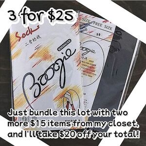 Lot of 2 | Japanese 90s Deadstock sheer nylon sandal foot socks